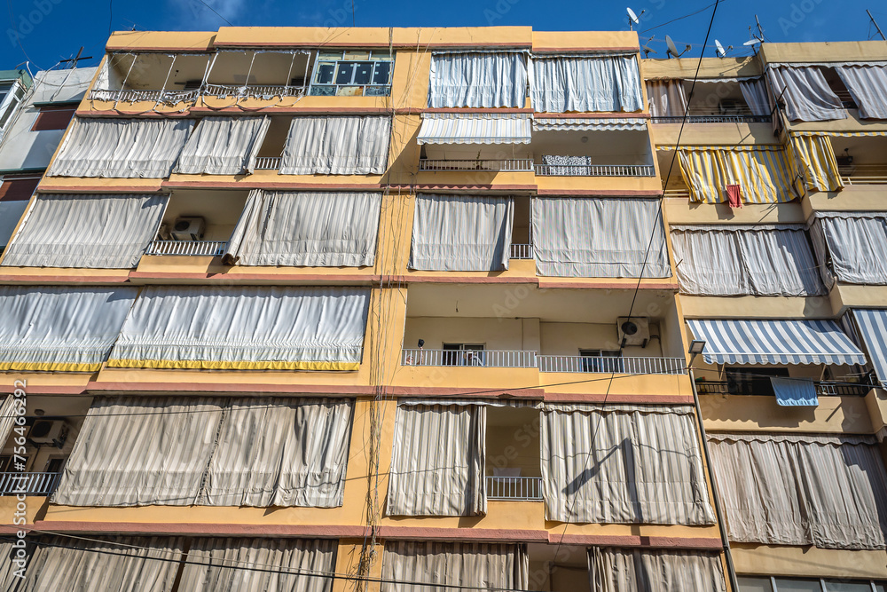 Canvas Prints Residential building in Sin el Fil suburb east of Beirut city, Lebanon