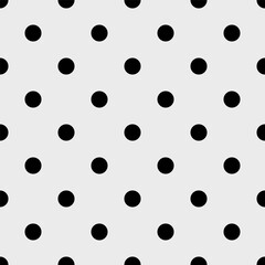Polka Dots Pattern Fabric Design Color Black White Circle Vector illustration Concept Print Clothing Pants Shirts Necktie Bag, Ethnic Multipurpose cloth Textile industry and more.