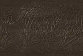 Seamless brown reusable pack polyethylene texture background.