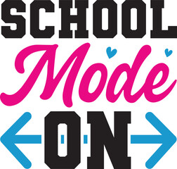 school mode on SVG