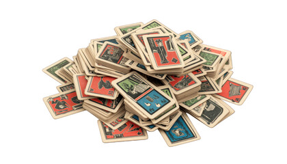 Obraz na płótnie Canvas Playing cards, tarot cards. Gambling. Cheap. Tarot. Divination cards.