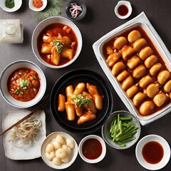 Tteokbokki: Korean spicy rice cakes - 1