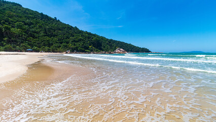 verão na Praia Grande Caravelas Governador Celso Ramos Santa Catarina Brasil