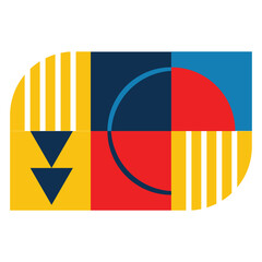 Abstract Bauhaus Shape