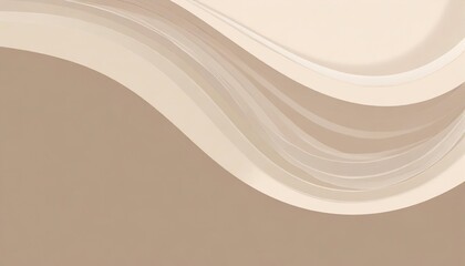 neutral beige abstract background with waves and gradient trendy website cover and backdrop for web design minimal aesthetic