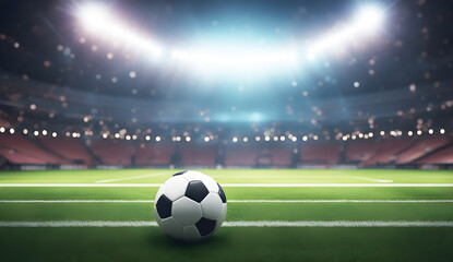 Fototapeta premium football field background image
