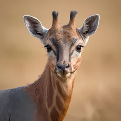 Plexiglas foto achterwand close up of a male impala © Ehtasham