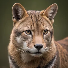 Gordijnen portrait of a lynx © Ehtasham