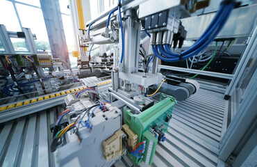 high performance automatic manufacturing assembly and inspection process at production line