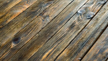 dark wooden texture diagonal background brown old wood planks