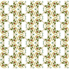 Vector abstract background with floral theme