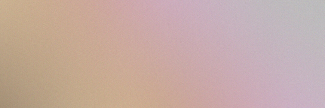 Banner with uniform pastel textured background with fine grain detail and subtle gradient. Background for design with copy space. Generative AI