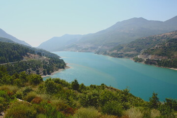 lake in the mountains