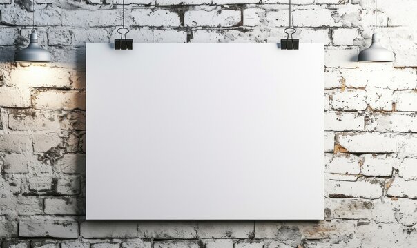 Blank or white table mockup on grey wall in grey color.