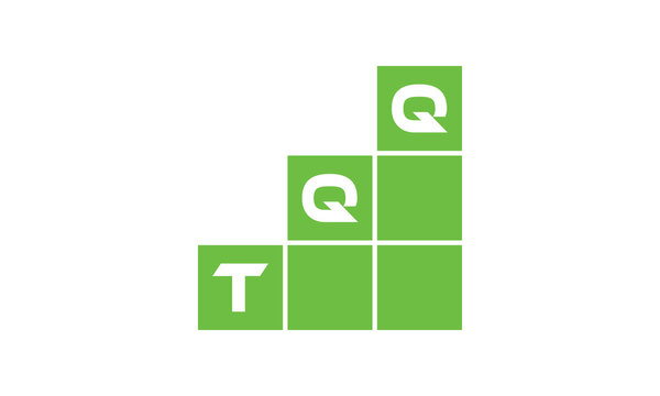 TQQ initial letter financial logo design vector template. economics, growth, meter, range, profit, loan, graph, finance, benefits, economic, increase, arrow up, grade, grew up, topper, company, scale