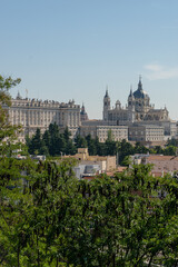Fototapeta na wymiar Royal Palace of Madrid 