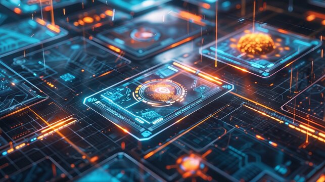 Fantasy card game with each card symbolizing different cyber attack