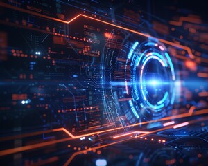 Obraz premium RPA technology transforming the digital landscape