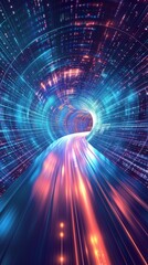 Translating a quantum tunneling concept into a secure cyber world