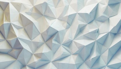 white low poly background texture 3d rendering