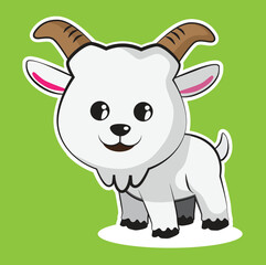 goat standing.eps