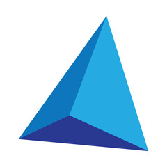 pyramid triangle icon vector illustration vector design