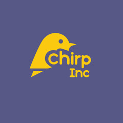 Chirp Inc 03,  logo design, minimalist logo, unique logo, logo maker, creative logo, brand identity