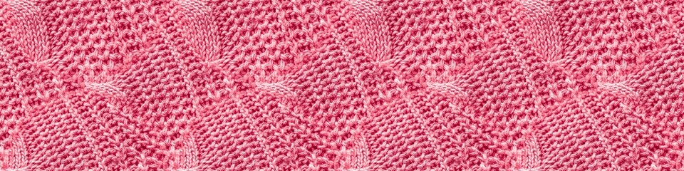 Knit Fabric Rib. Blur Seamless Knitted Pattern.