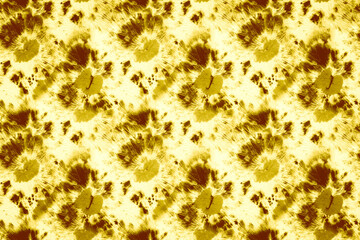 Luxury Shirt Spiral. Sun Psychedelic Pattern.