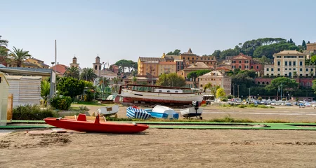 Tuinposter Sestri Levante in Italy © PRILL Mediendesign