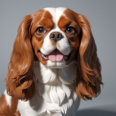 Naklejka premium Cavalier King Charles Spaniel