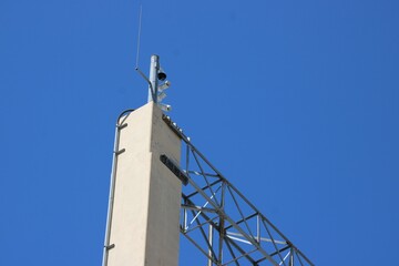 Turnpike Traffic Cams HIgh Above The Roadway