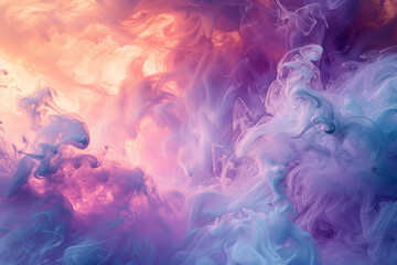 Ethereal Dreamscape Abstract Background - Surreal Artistic Design