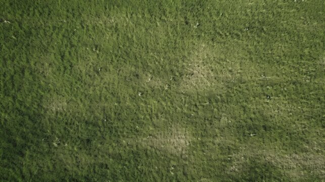 realistic short green grass with little patches of dryness