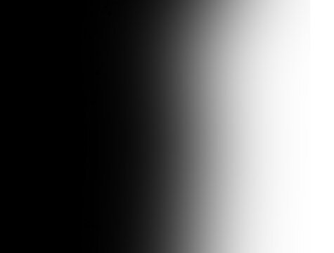 black and white background fade left to right to transparent clipart isolated on white gradient 