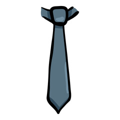 Necktie Hand Drawn Doodle Icon