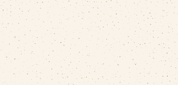 Fleck eggshell texture background for craft paper, vector grainy pattern. Cardboard paper or beige canvas background with old grunge rough texture of eggshell flecks, rustic paper tile or carton sheet