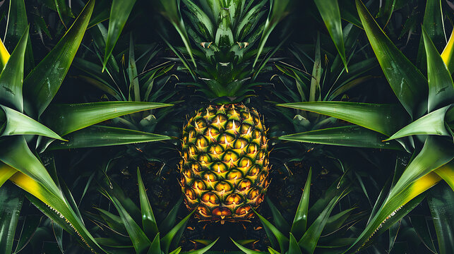 Pineapple background picture