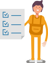 Service Man Character and Check List Document
