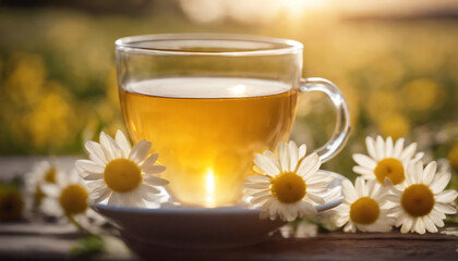 cup of camomile tea