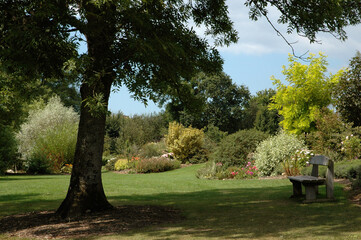 Jardin botanique, Rospico, Nevez, region Bretagne, 29, Finistère, France