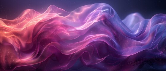 An abstract background with color gradient ombre blur. Rough grain noise. Light spot flash metallic. Design in dark deep rich blue violet purple fuchsia magenta plum maroon grape lilac pink peach - obrazy, fototapety, plakaty