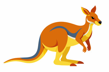 Kangaroo vector illustration 