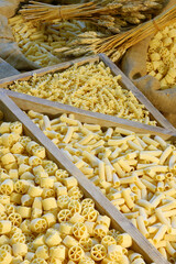 Typical pasta from Puglia, Lecce district, Italy