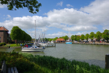 Hafen von Medemblik Noord-Holland
