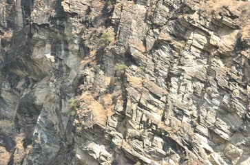 river flowing from mountain of tiger leaping Gorge travel location in China