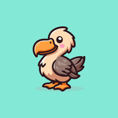 Dodo Cute Mascot Logo Illustration Chibi Kawaii is awesome logo, mascot or illustration for your product, company or bussiness © Artbibun