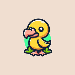 Dodo Cute Mascot Logo Illustration Chibi Kawaii is awesome logo, mascot or illustration for your product, company or bussiness