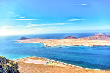Horizonte de Lanzarote y La Graciosa
