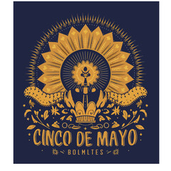 Cinco de Mayo Poster Design Template